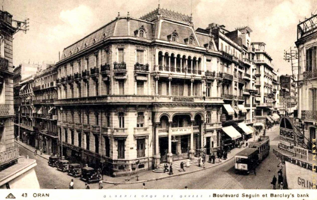 Oran - Boulevard Seguin et Barclay's Bank.jpg
